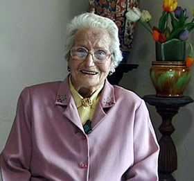 Eileen Croagh aged 94 yrs.